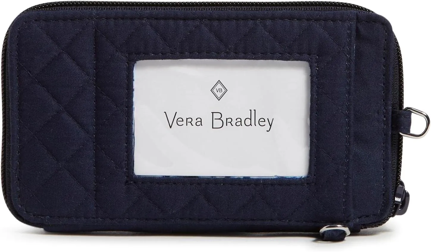Vera Bradley Women's Cotton Smartphone Wristlet with RFID Protection