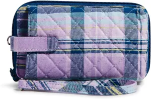 Vera Bradley Women's Cotton Smartphone Wristlet with RFID Protection