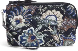Vera Bradley Women's Cotton Wristlet with RFID Protection