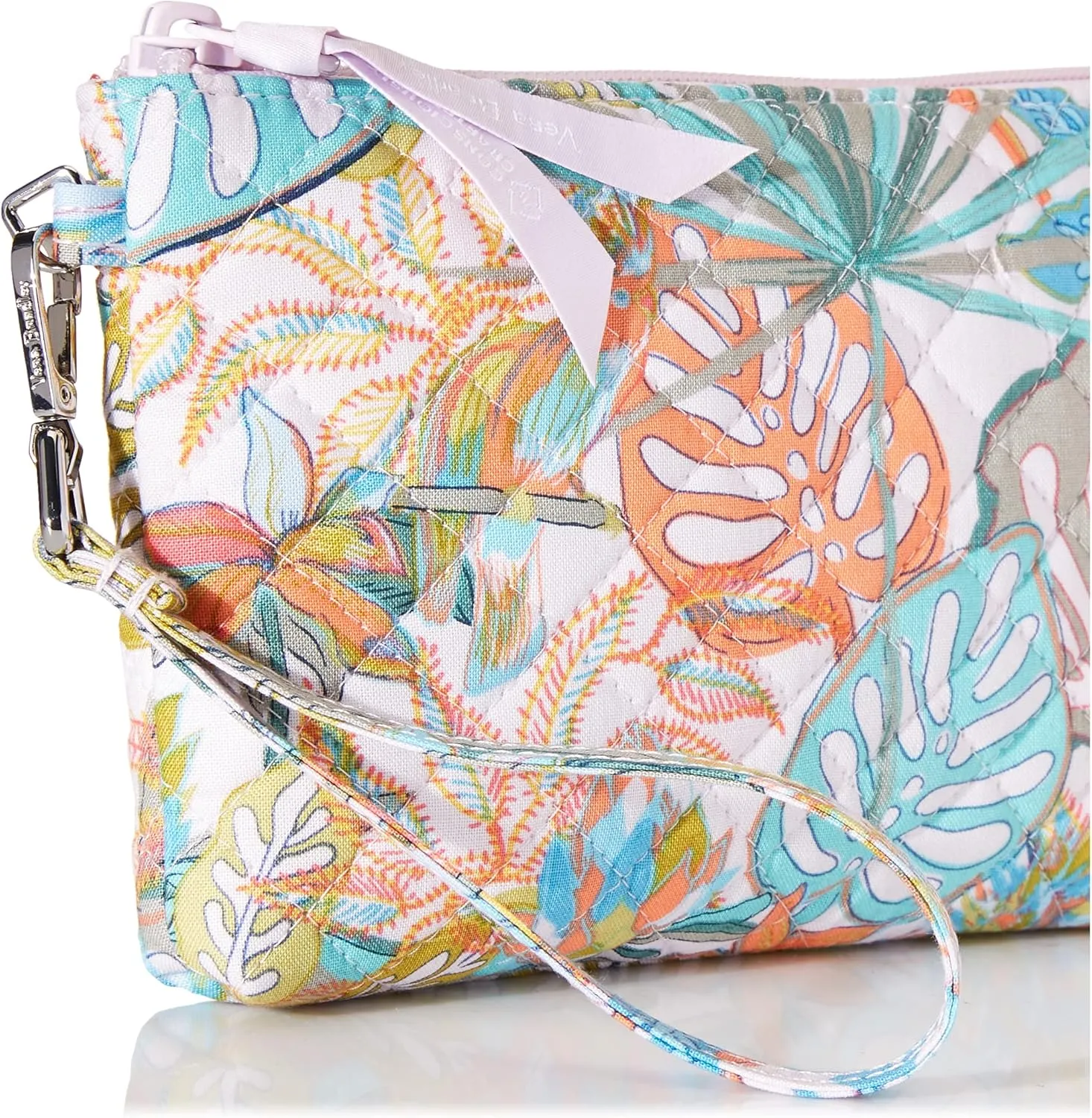 Vera Bradley Women's Cotton Wristlet with RFID Protection
