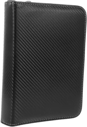 VICASKY Pocket Card Binder with Zippered Closure Compact Card Album with Sleeves for Easy Access and Security for Collectors and Traders Ample Storage
