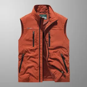 Vincent | Multi-Pocket Breathable Outdoor Cargo Vest