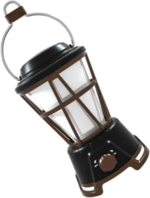 Vintage Camping Lamp Led Lantern Camping Portable Tent Light Waterproof Tent Lamp