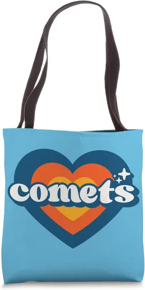 Vintage Comets High School Spirit Go Comets Pride Tote Bag