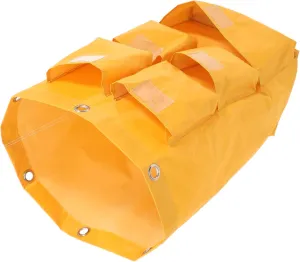 VOSAREA Janitorial Bag Cleaning Cart Bag Multi-Purpose Rolling Cleaning Tote Replacement for Janitorial Supplies