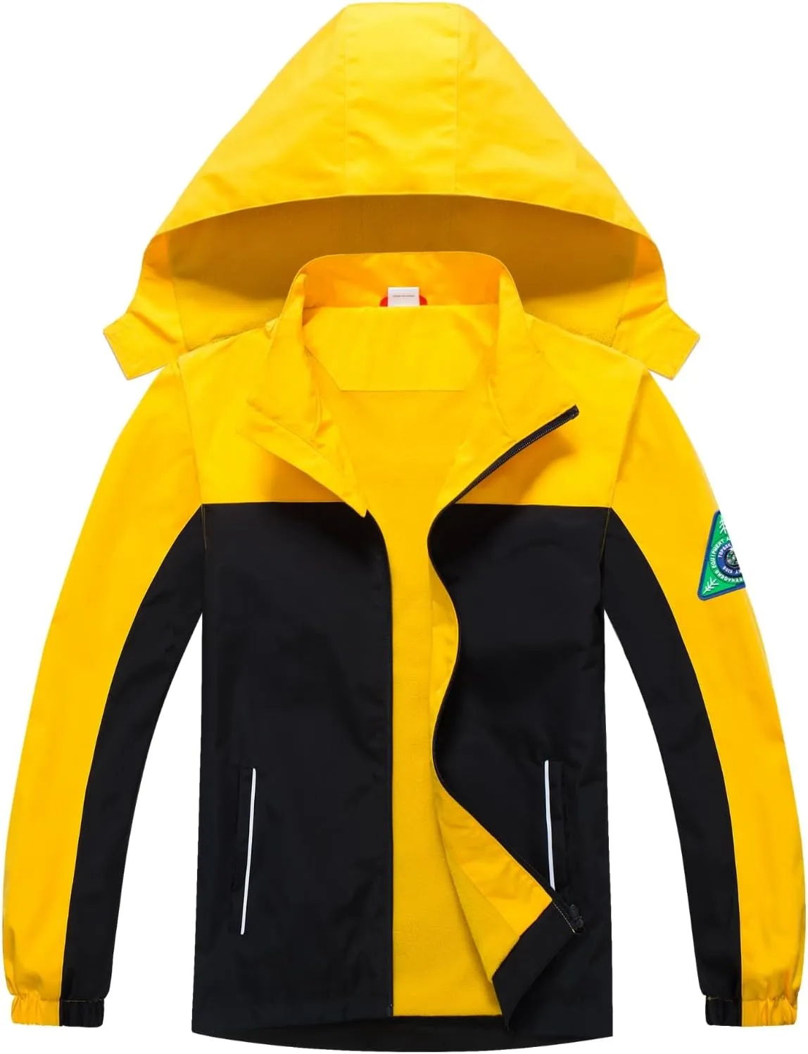Waterproof Kids Rain Jackets With Hood,Lightweight Toddler Raincoat For Boys Girls，Kids Clothes Windbreaker Jacket