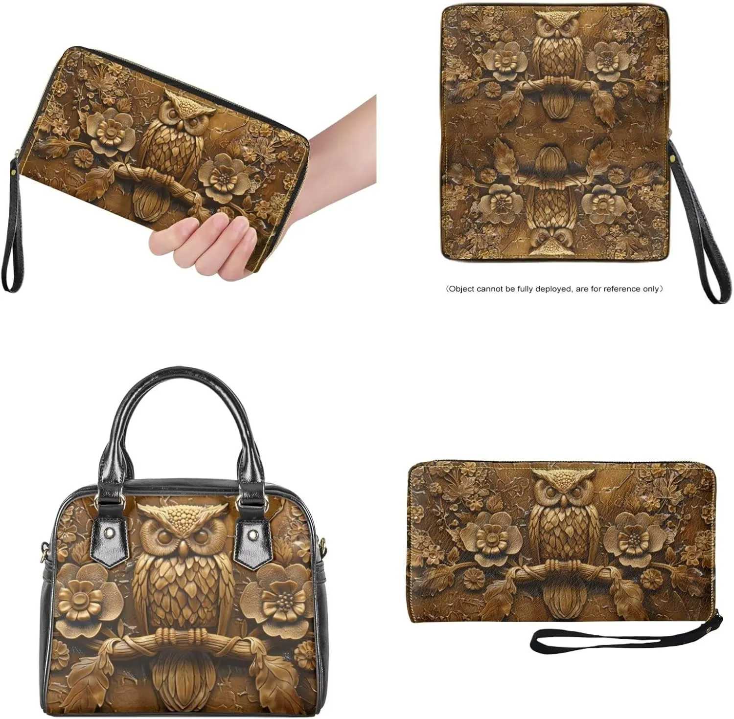 Waterproof Wallet and Purse Set Womens Satchel Purses and Handbags Top Handle Bag for Shopping