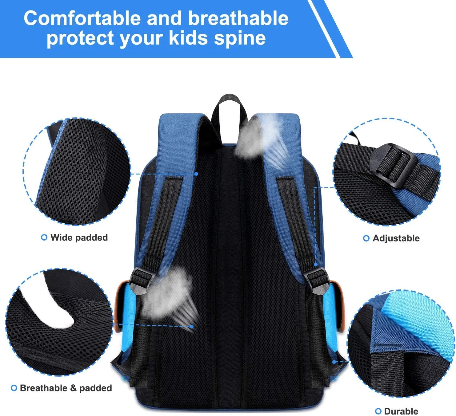 weiatas Kids Backpack Children Bookbag Preschool Kindergarten Elementary School Bag for Girls Boys