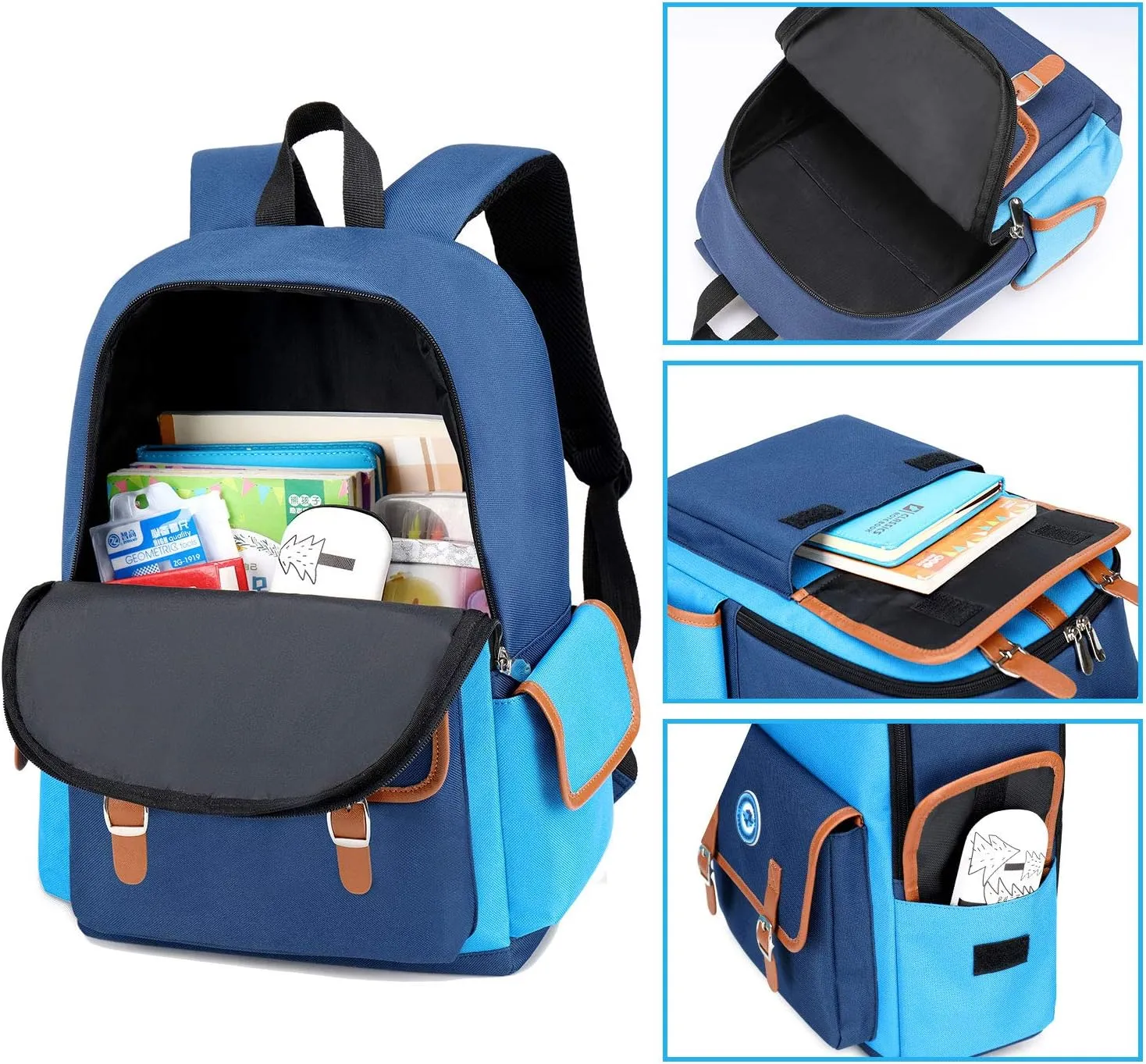weiatas Kids Backpack Children Bookbag Preschool Kindergarten Elementary School Bag for Girls Boys