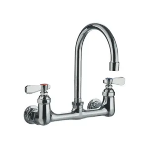 Whitehaus WHFS9814-P5-C Faucet Kitchen/Utility Sink, Polished Chrome