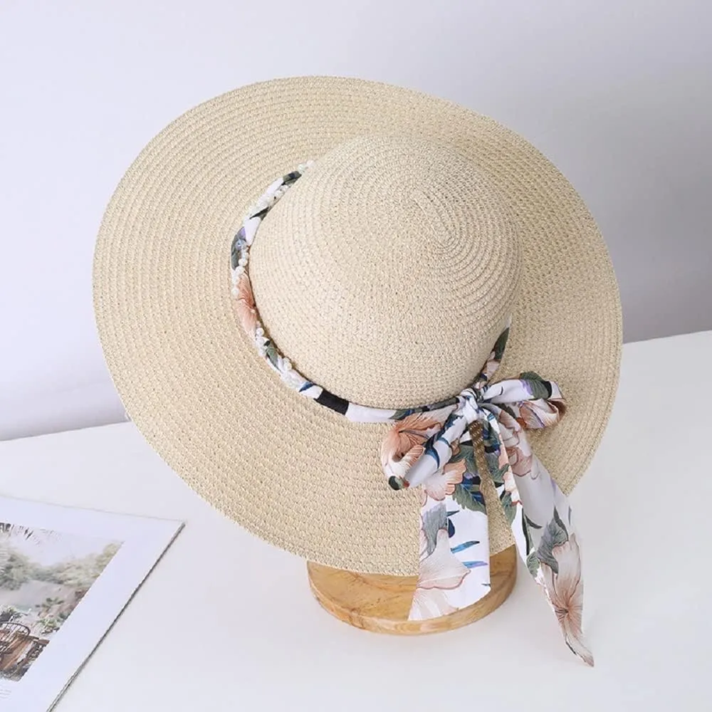 Wide Brim Sun Hats for Women UPF 50  Women's Lightweight Foldable Packable Sun Protection Hat for Travel, Beach Hat