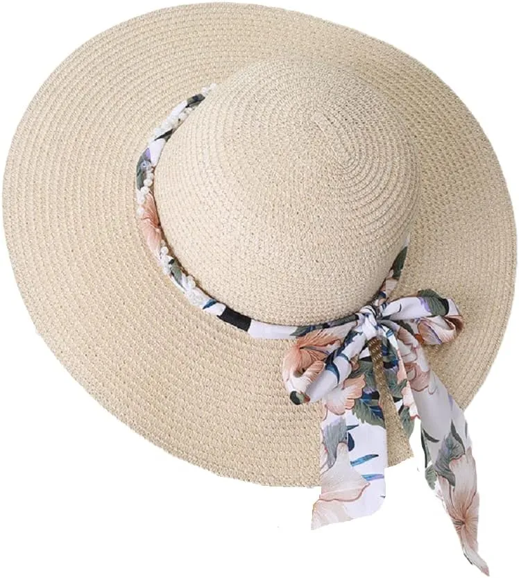 Wide Brim Sun Hats for Women UPF 50  Women's Lightweight Foldable Packable Sun Protection Hat for Travel, Beach Hat