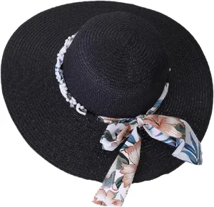 Wide Brim Sun Hats for Women UPF 50  Women's Lightweight Foldable Packable Sun Protection Hat for Travel, Beach Hat