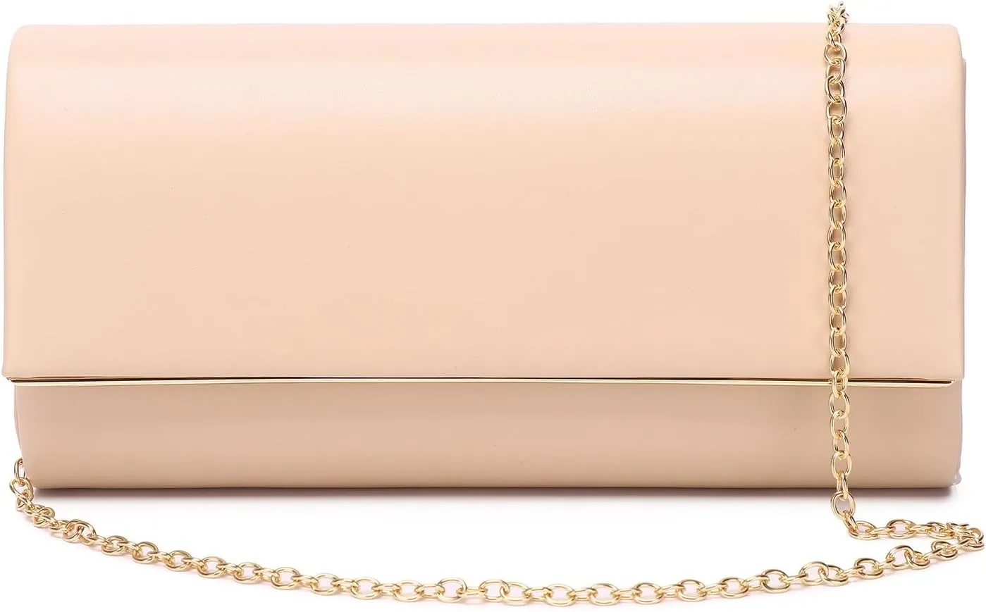 Women Evening Bag Vegan Leather Clutch Purse Shoulder Crossbody Envelope Bag for Party Wedding Prom Bridal