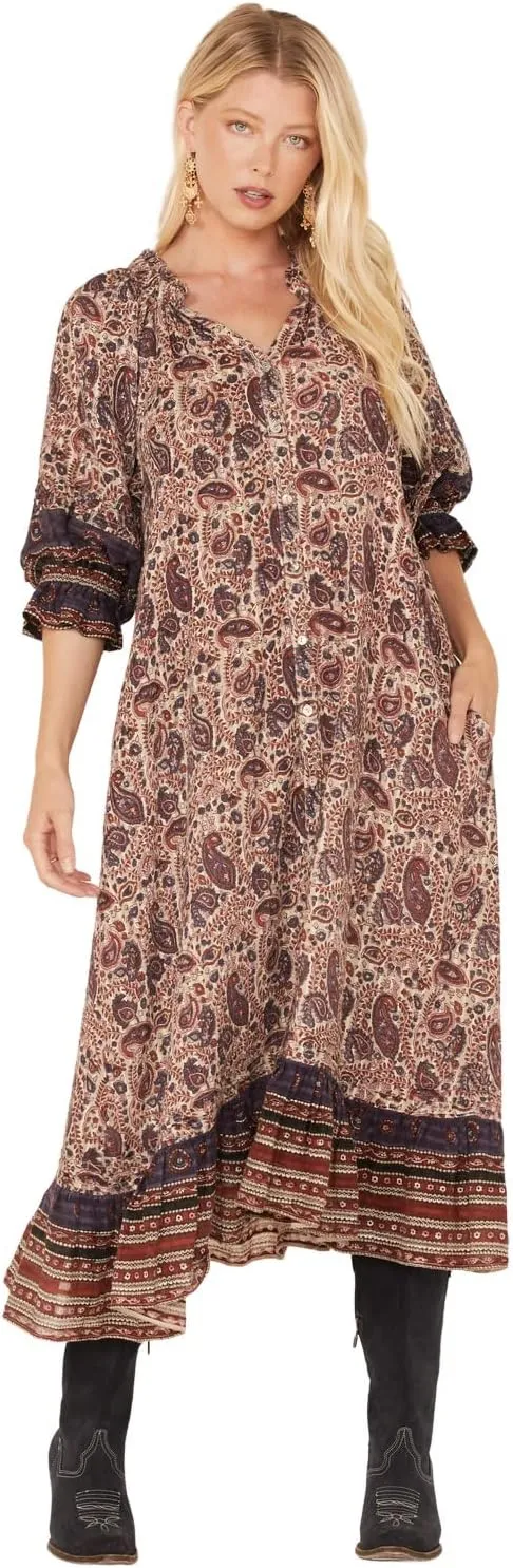 Women's Lola Midi Dress - CRAFA2228 US Multi
