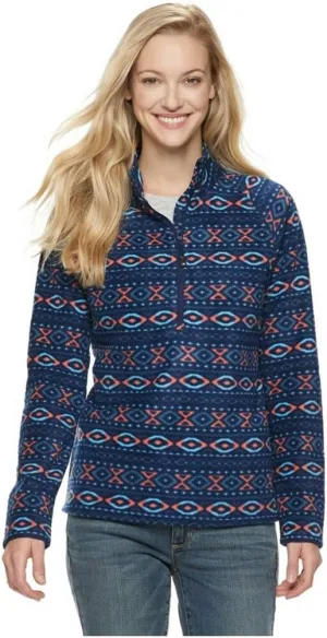 Women's ZeroXposur Summit 1/4 Textured Fleece Jacket Large
