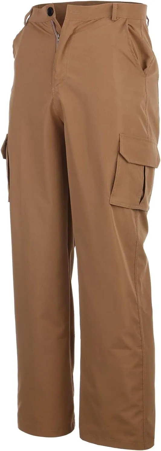 Work Pants Men Heavy Duty Multi Pocket Reinforced Knees Durable Utility Carpenter Construction Trousers with Pockets