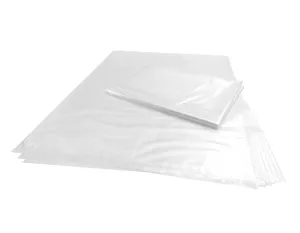 Wowfit 100 CT 18x24 inch 1.1 Mil Clear Plastic Flat Open Poly Bags – Great for Dough Proofing, Food Storage, Jackets, Coats, Pillows, Laundry, and More