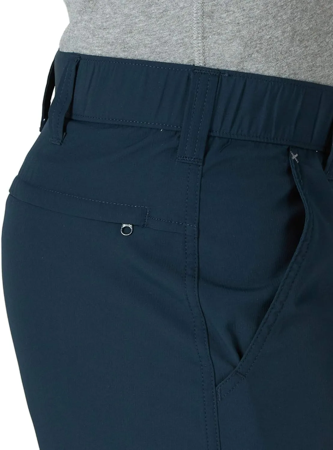 Wrangler Authentics Men's Performance Side Elastic Utility Short