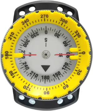 Wrist strap compass, waterproof luminous dial, elastic rope portable diving navigation compass