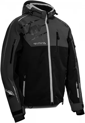 X Men's Flex Jacket in Charcoal/Black/Silver Size Large